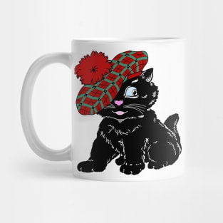 Scottish Lucky Black Cat Mug